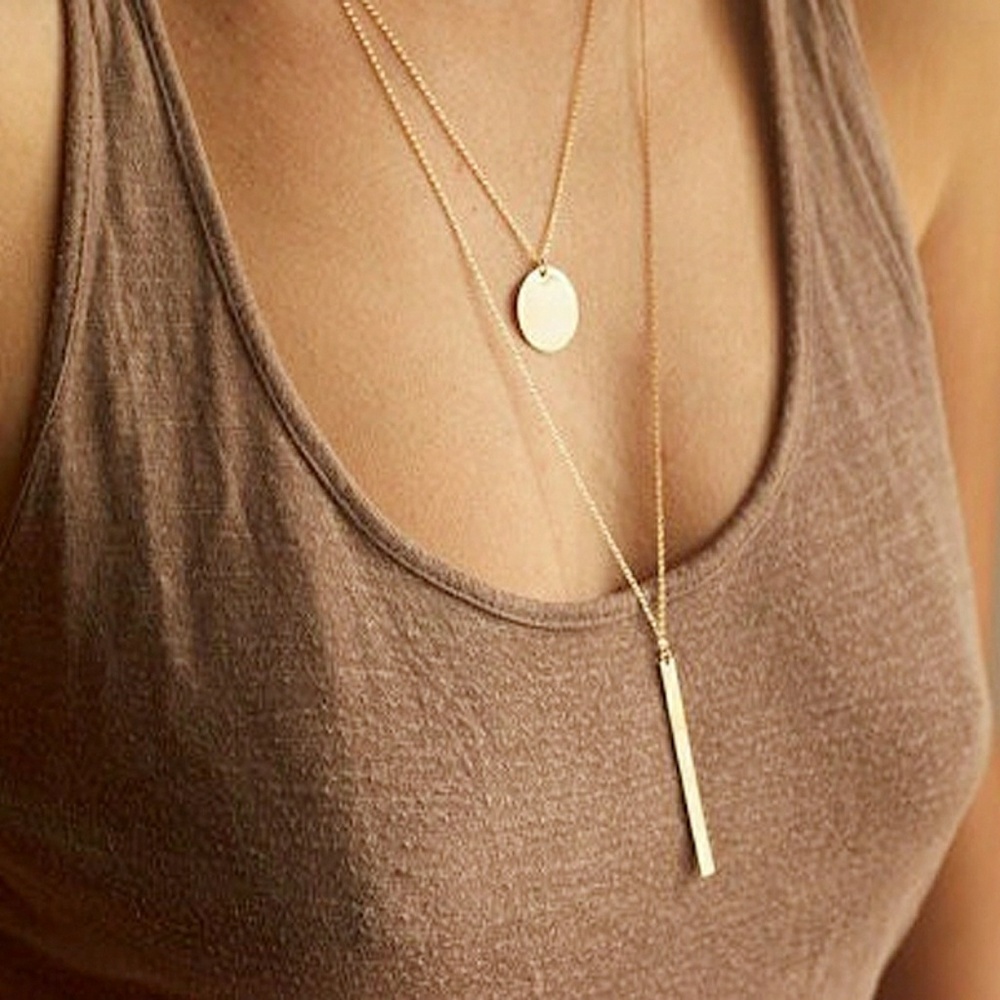 New gold choker for women